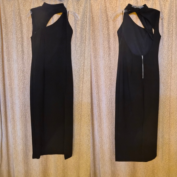 ☆Ina Black One Shoulder Dress☆ - Picture 3 of 5